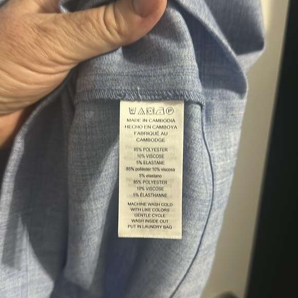 MICHAEL Michael Kors Blue Shirt Dress Tunic - Picture 4 of 7